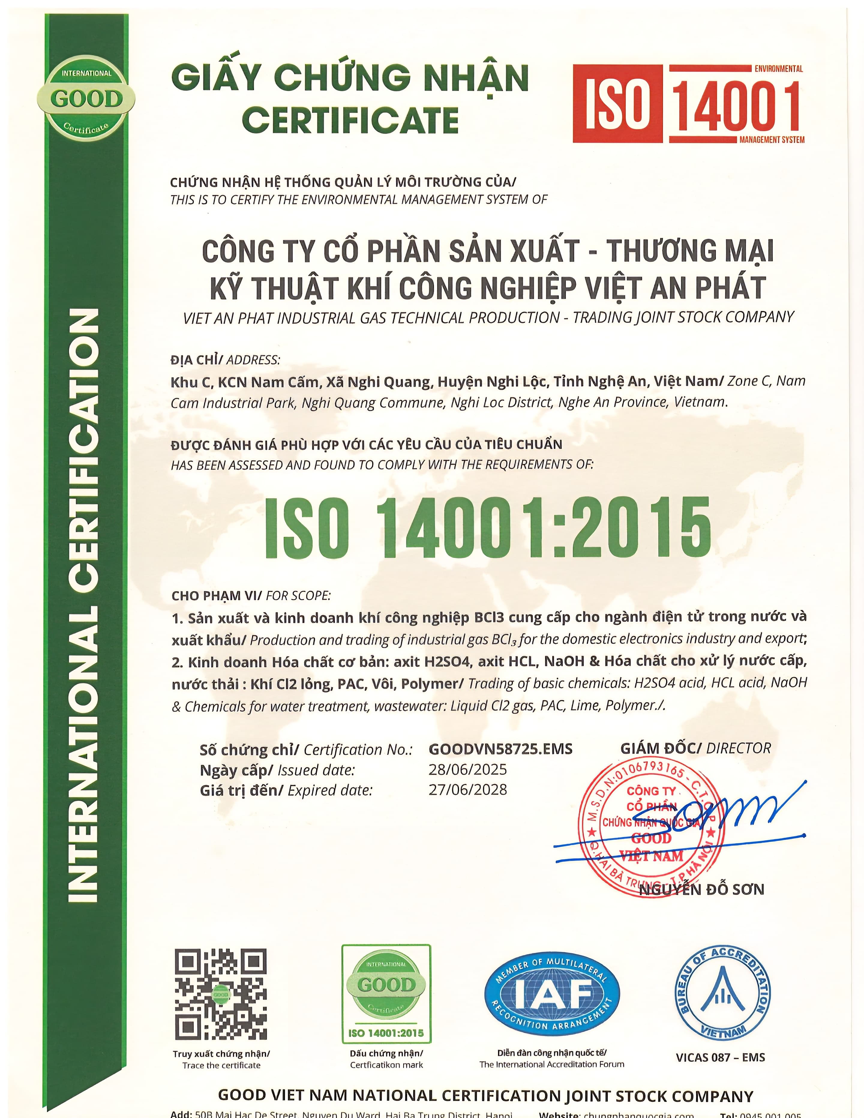 ISO 14001:2015